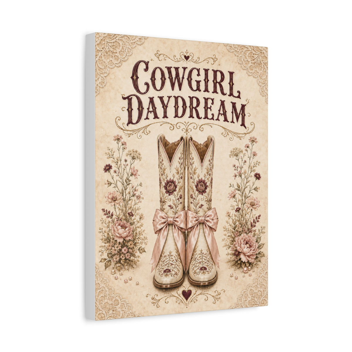 Cowgirl Daydream Canvas Wall Art