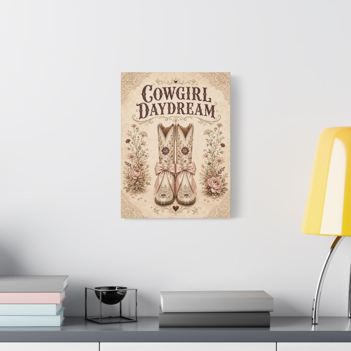 Cowgirl Daydream Canvas Wall Art