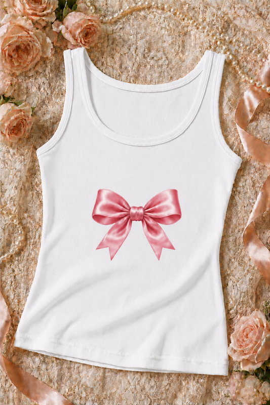 Pink Bow Tank